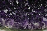 Sparkly, Dark Purple Amethyst Geode - Uruguay #378176-5